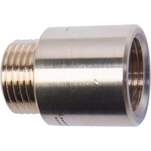 Hahnverlängerung Messing blank 1/2" IG/AG x 25 mm