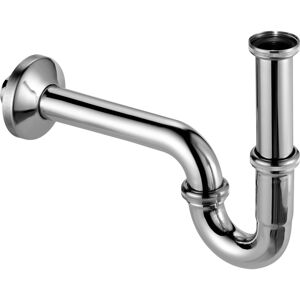 Röhrengeruchverschluss Messing verchromt 1 1/4" Ø 32 mm