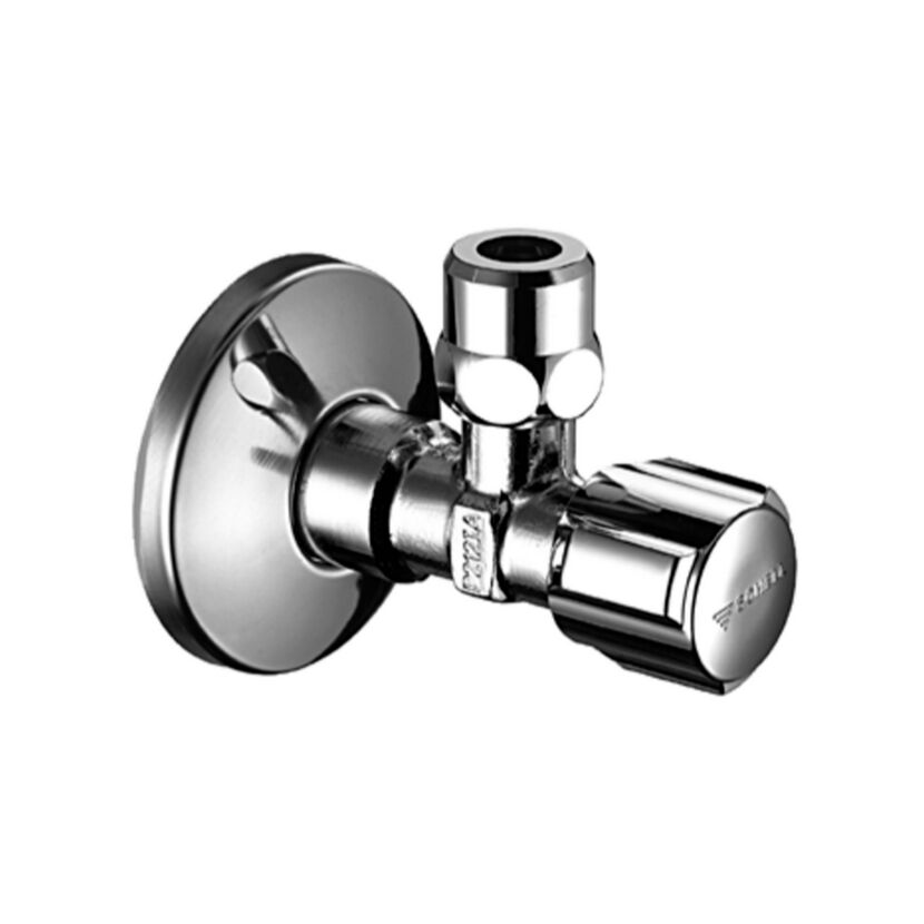 Eckventil 'Comfort' Messing verchromt 10 mm x 5/8" mit ASAG easy