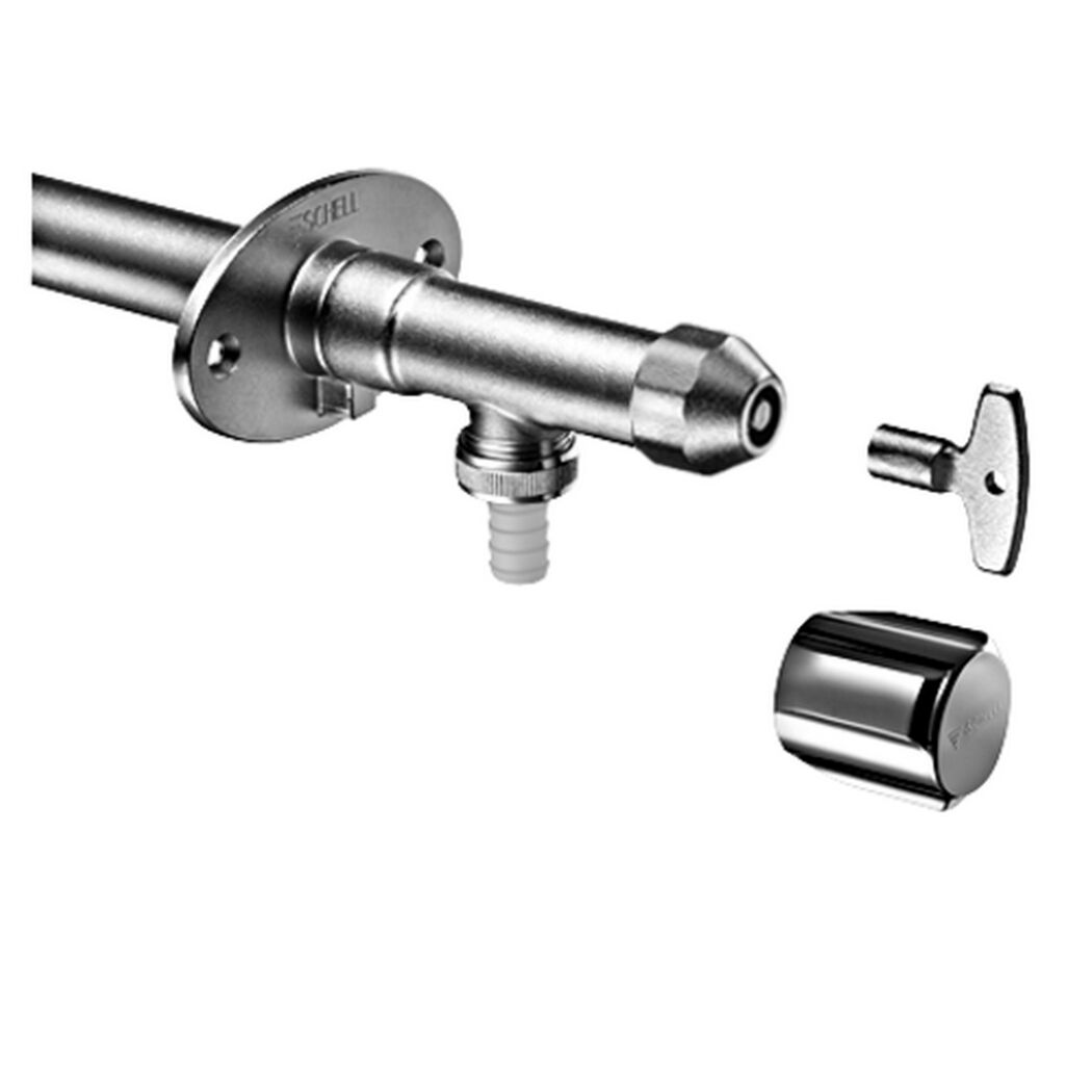 Außenarmatur 'Polar II' frostsicher DN15 1/2" verchromt