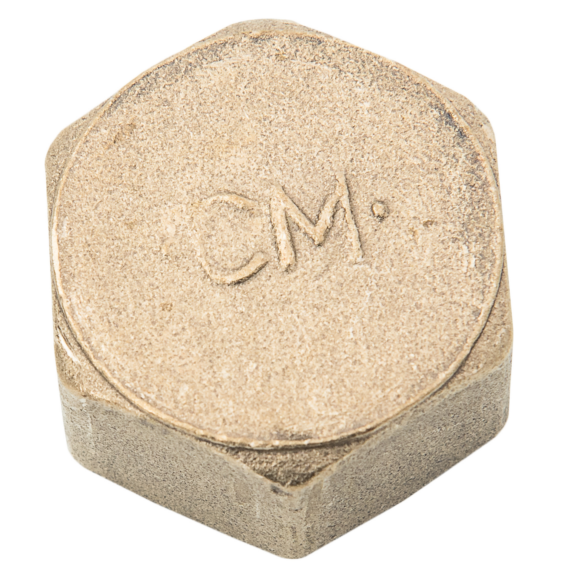 Kappe Messing blank 3/4" IG