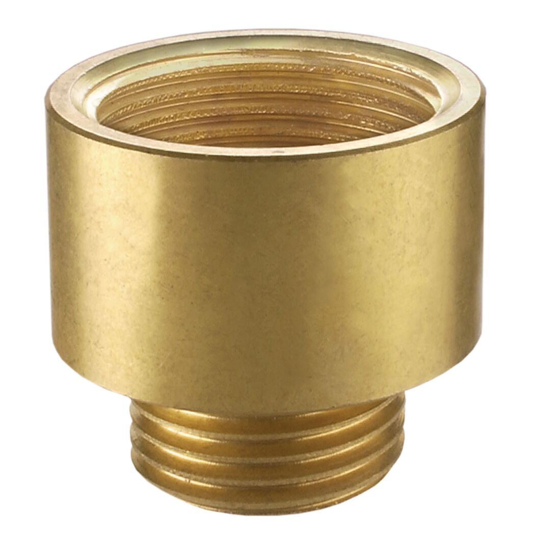 Reduzierstück Messing blank 3/4" IG x 1/2" AG