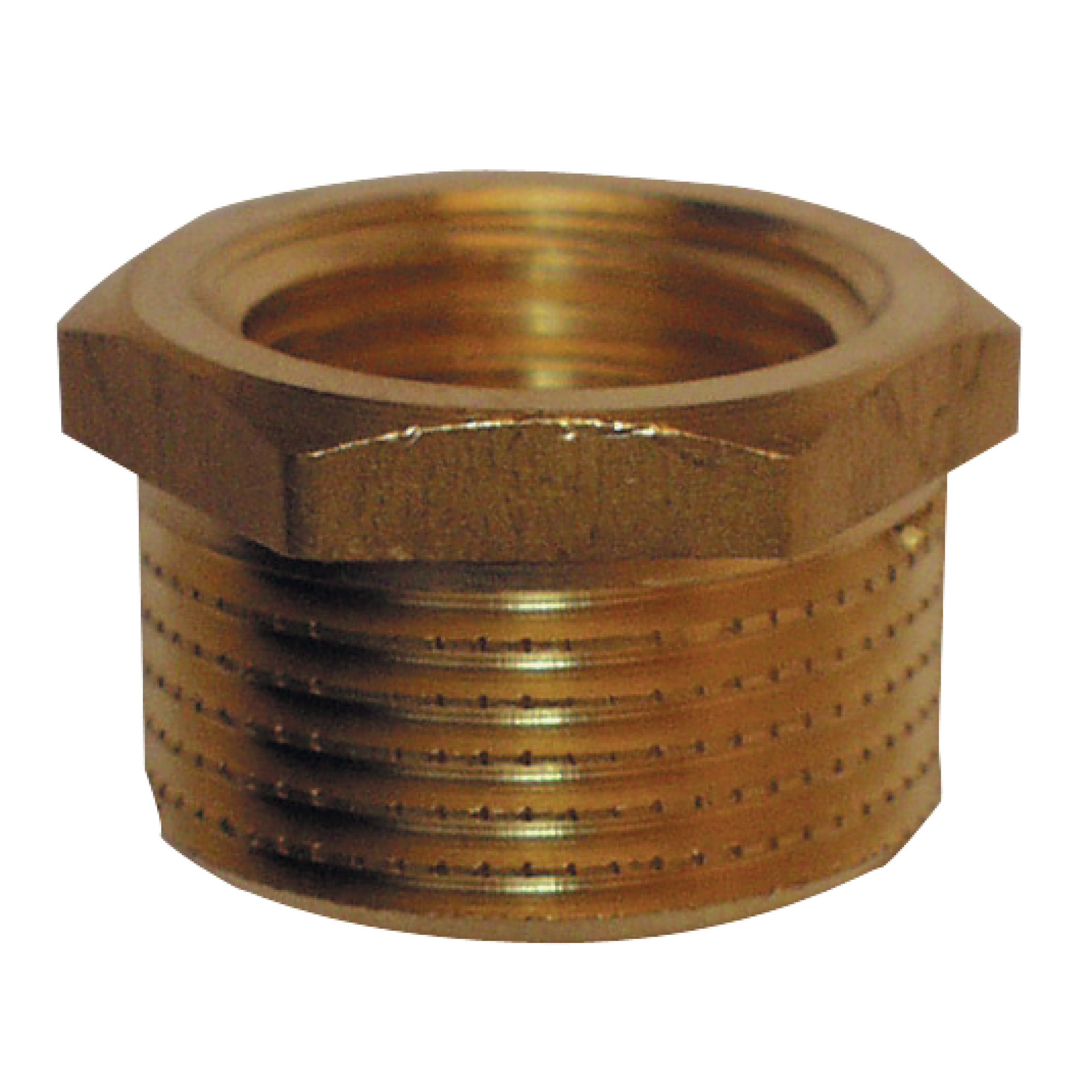 Reduzierstück Messing blank 1" AG x 3/4" IG