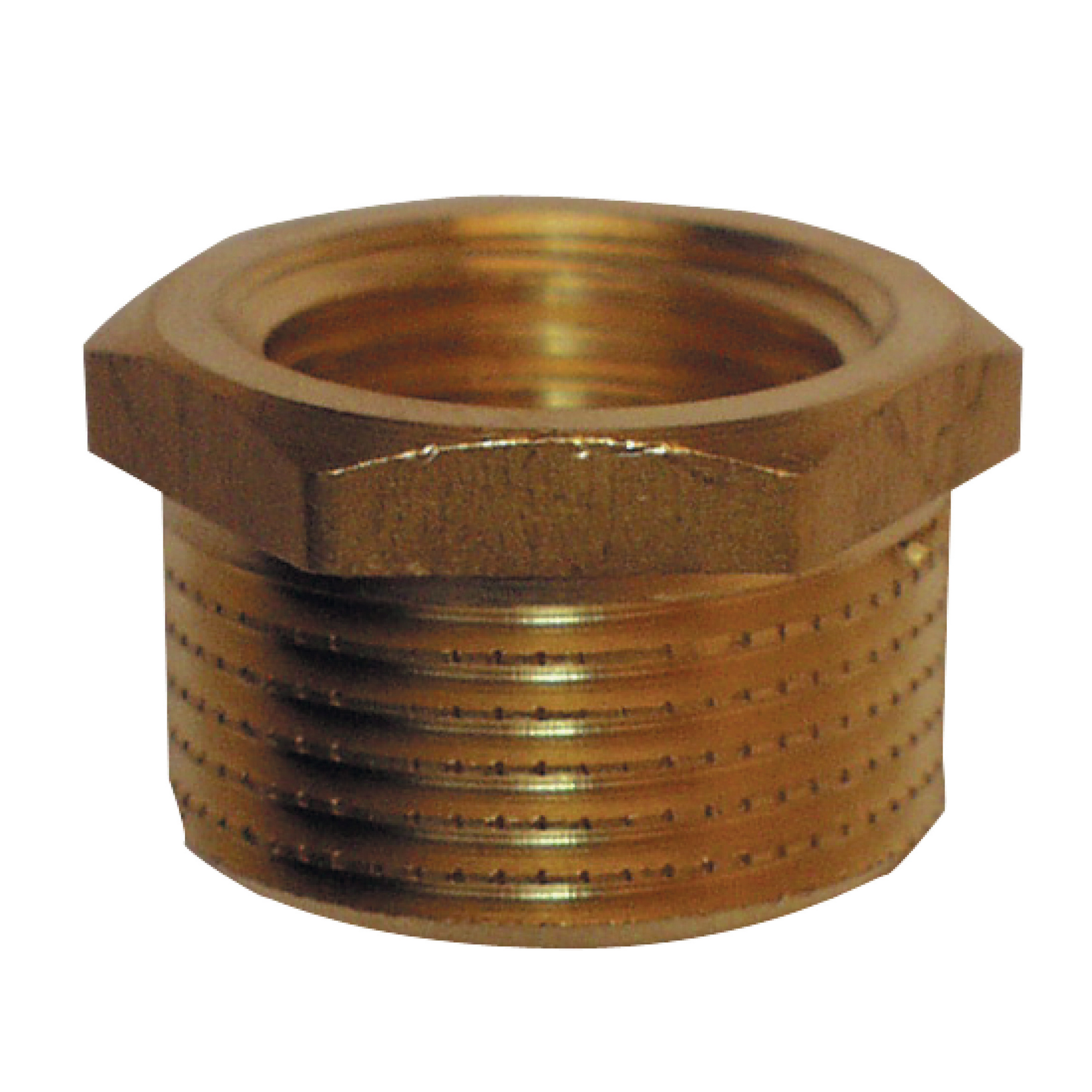 Reduzierstück Messing blank 3/8" AG x 1/4" IG