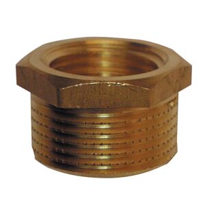 Reduzierstück Messing blank 3/8" AG x 1/4" IG