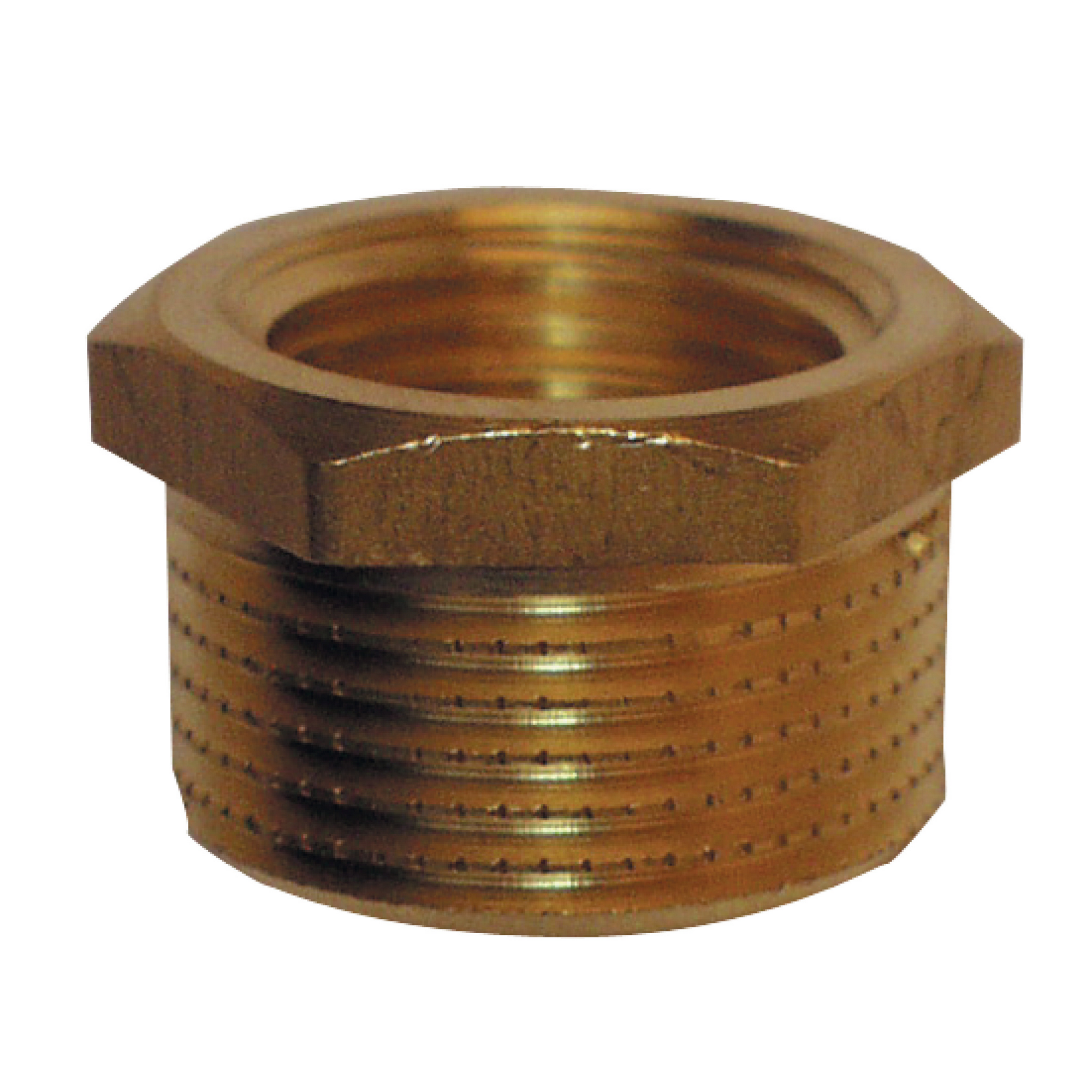 Reduzierstück Messing blank 1 1/4" AG x 3/4" IG