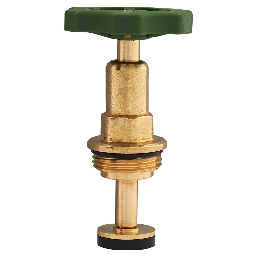 Ventiloberteil 1/2", lange Spindel, grün