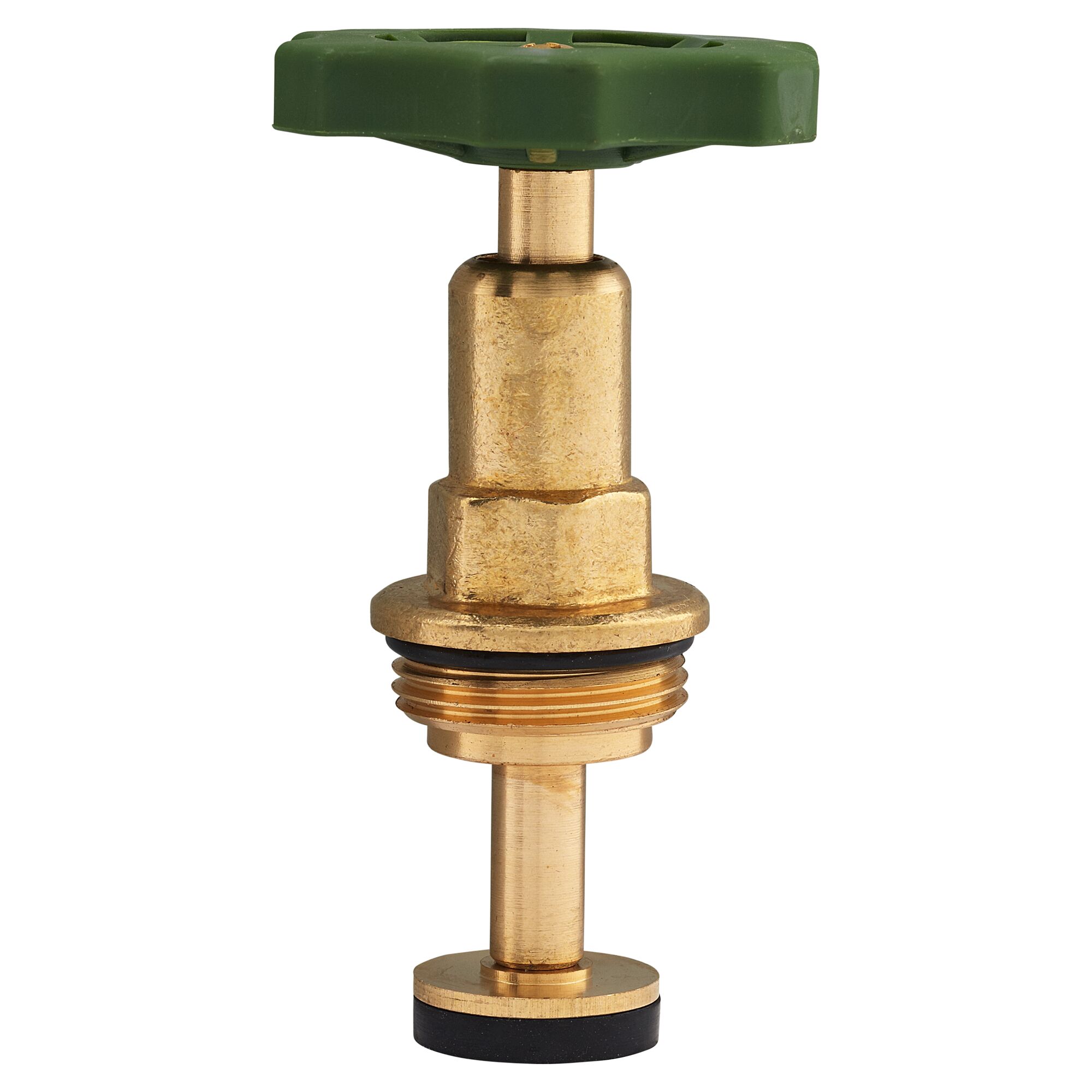 Ventiloberteil 1/2", lange Spindel, grün
