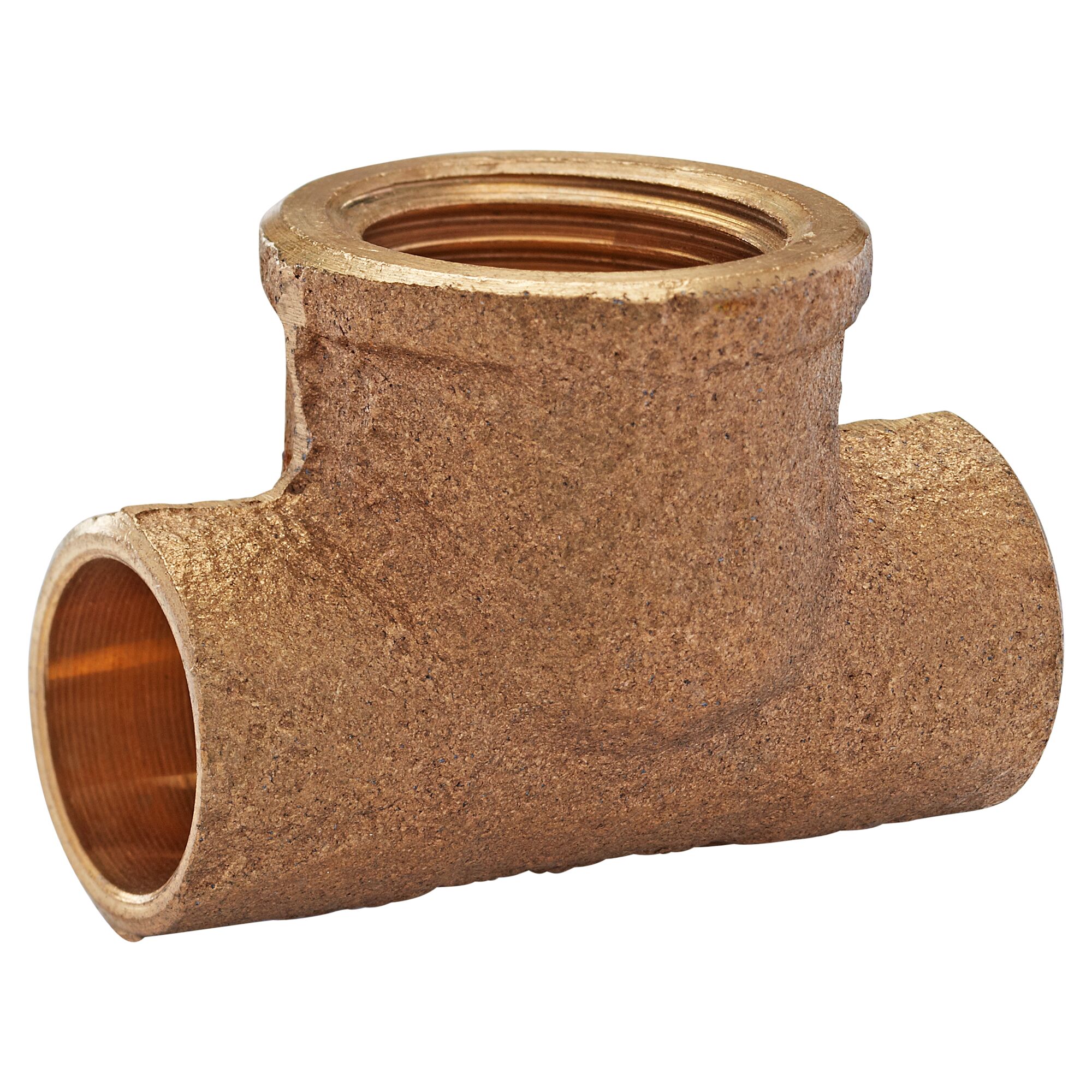 Rohr T-Stück aus Messing