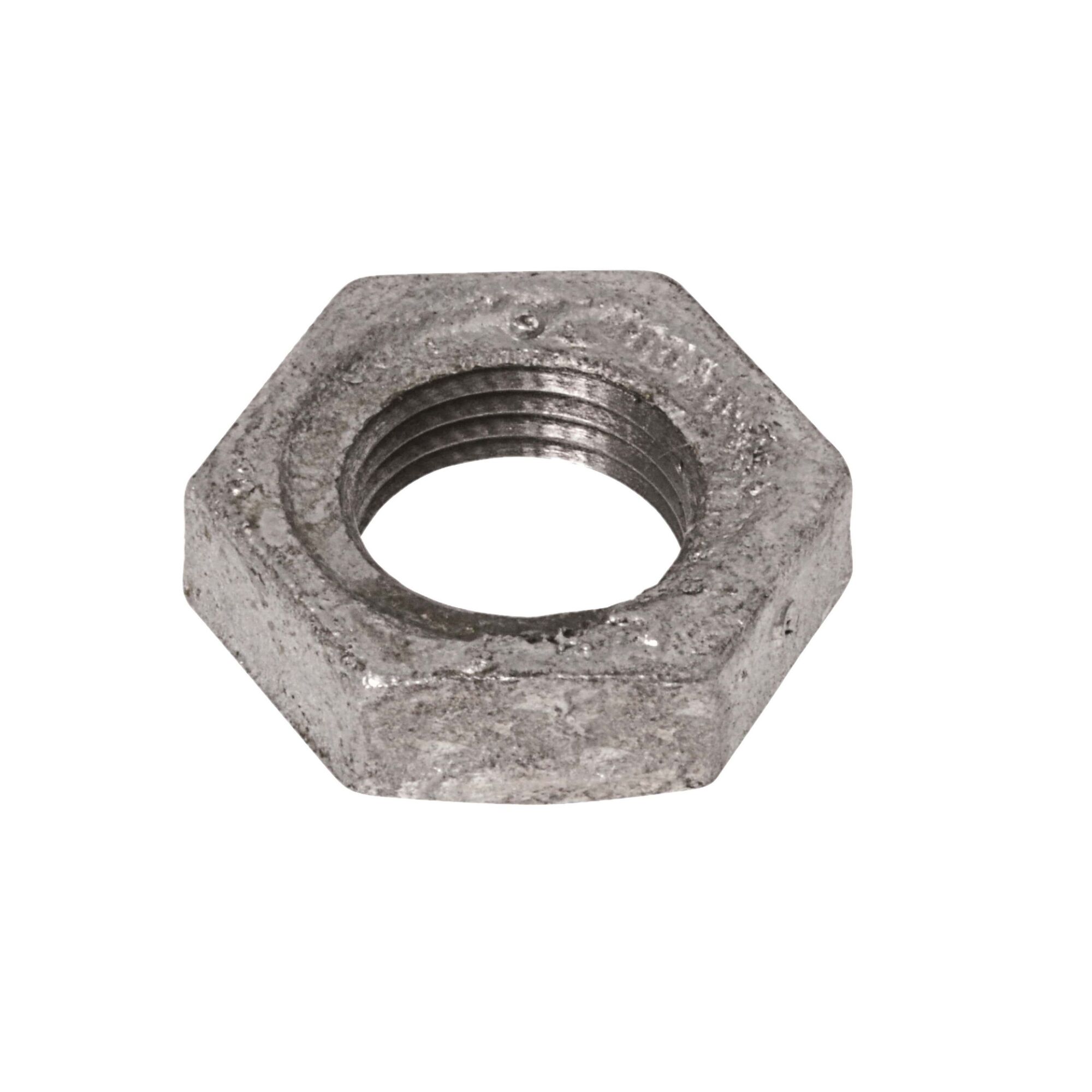 Verzinkte Gegenmutter 3/4"