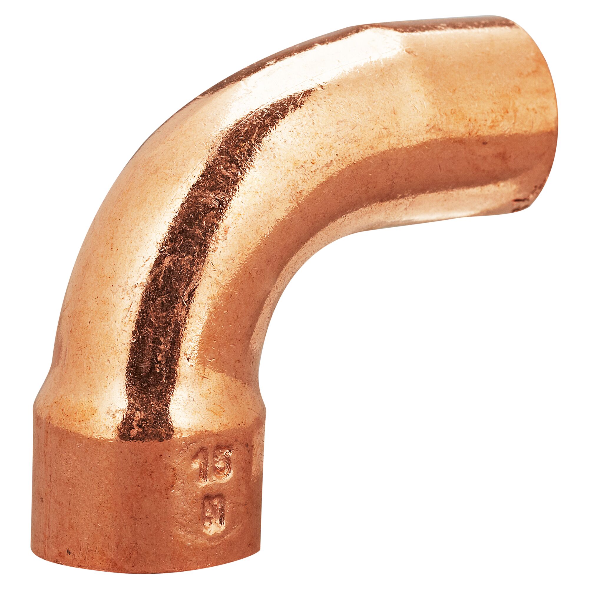 Kupfer Löt-Bogen 90° 15 mm