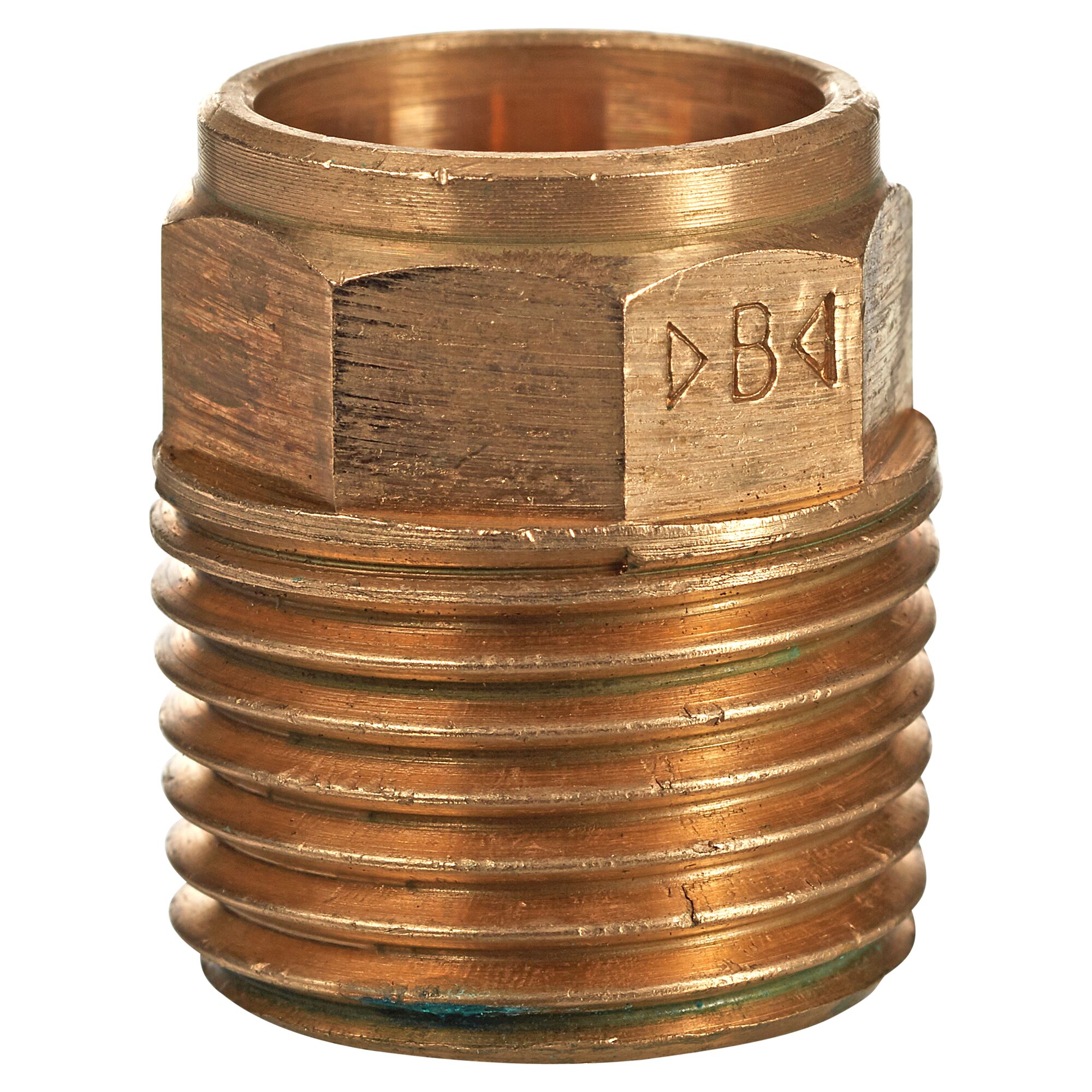 Übergangsnippel Rotguss 15 x 1/2" AG