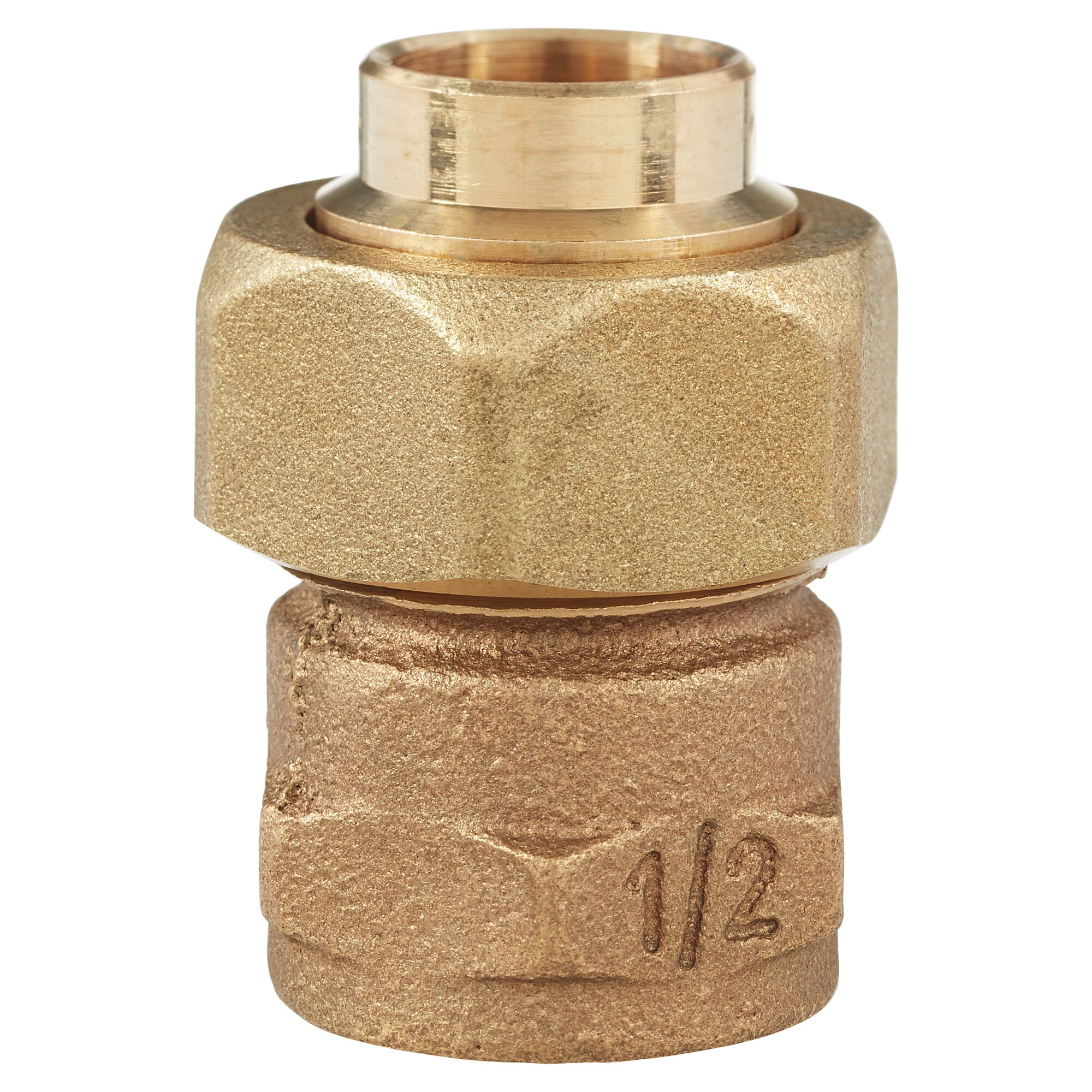 Messing Löt-Verschraubung 15 x 1/2" IG, konisch