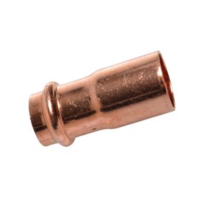 Reduziernippel Kupfer blank Ø 28/22 mm, 1 Muffe