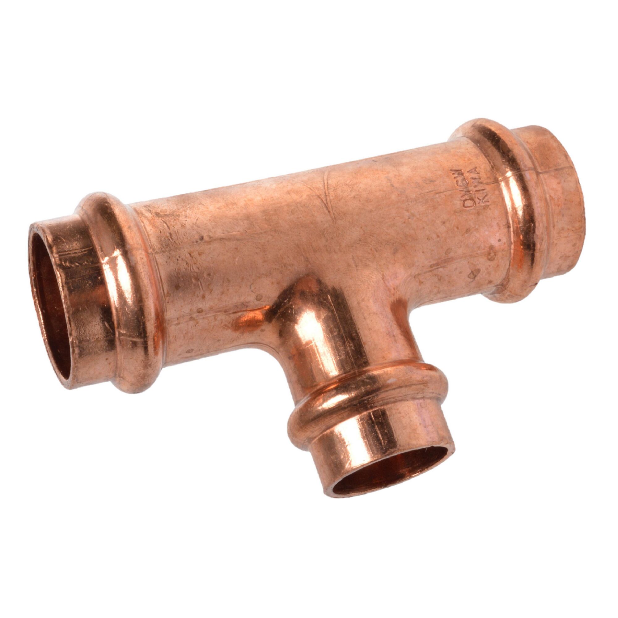 Kupferrohr T-Stück