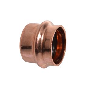 Endkappe Kupfer blank Ø 22 mm, 1 Muffe