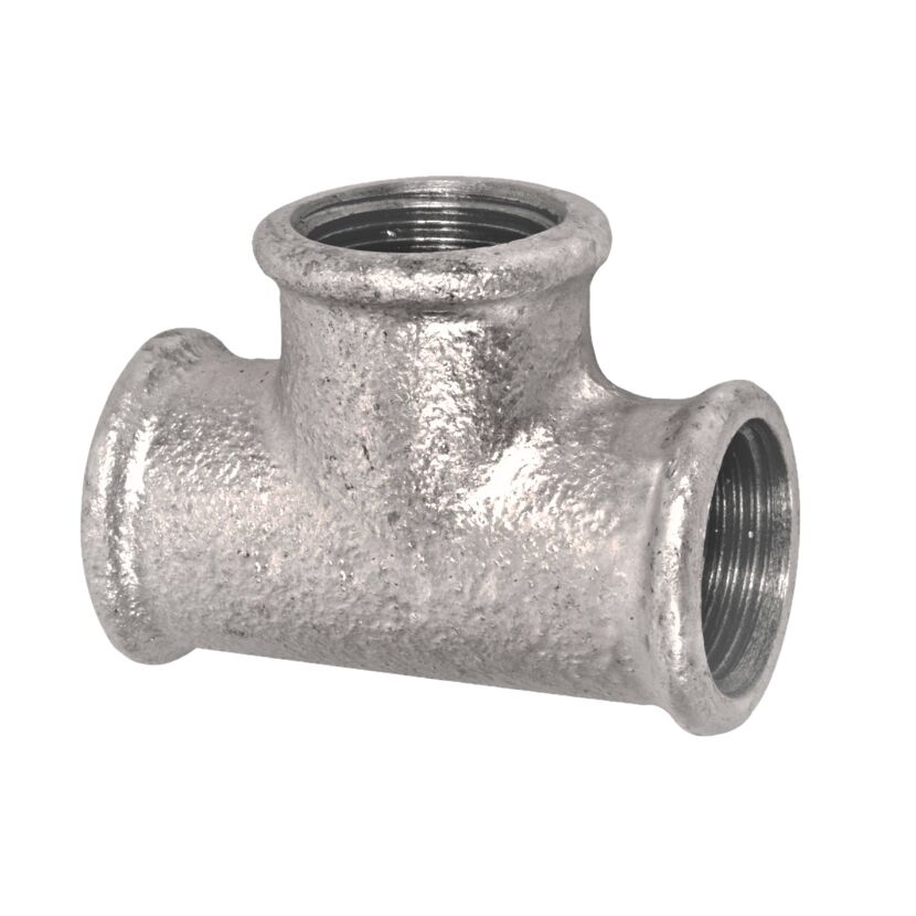 Verzinktes T-Stück 1/2"