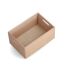 Leere Holzkiste aus Buche