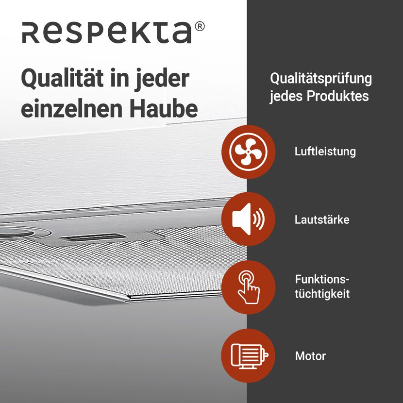 Blockhaube 'CH 22098 IXB' 60 cm, Edelstahl