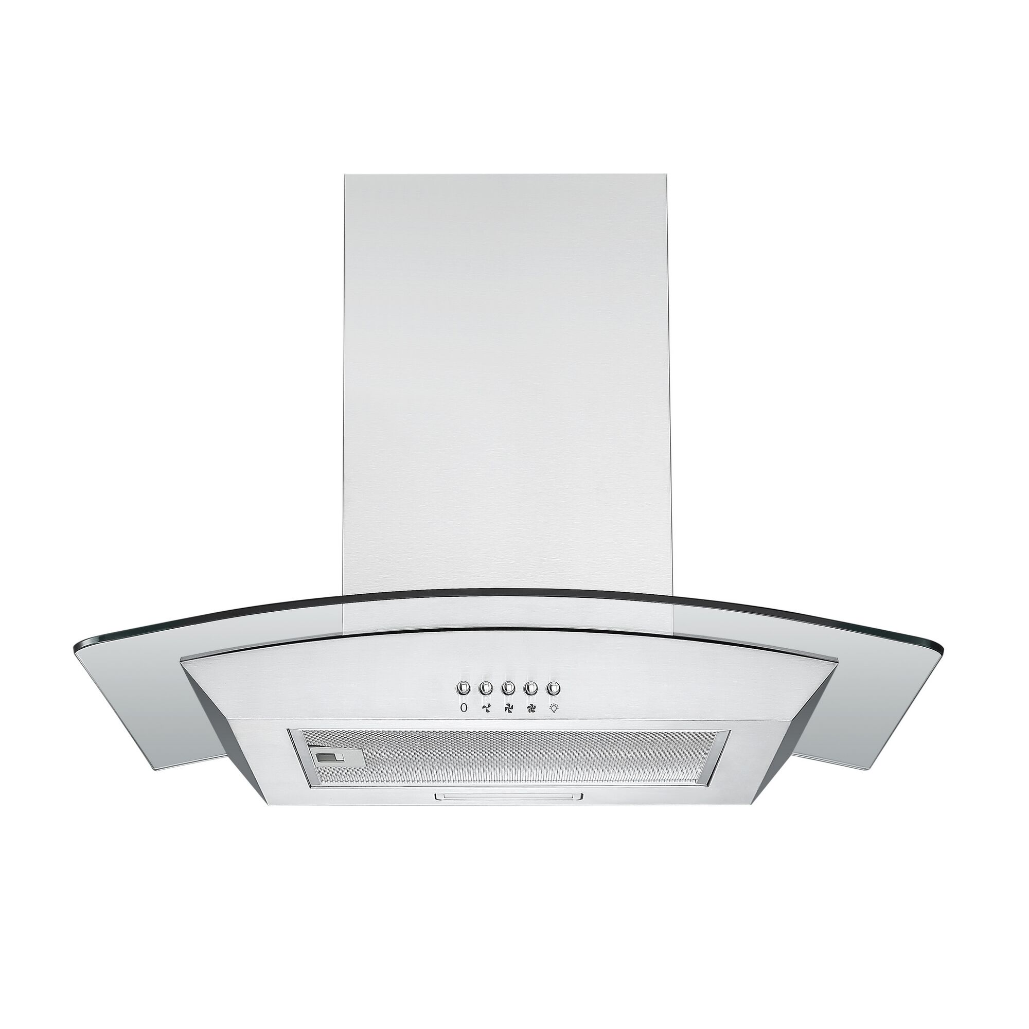 Dunstabzugshaube mit Glasdach