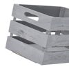 Aufbewahrungskiste 'Vintage' grau 31 x 19,5 x 21 cm