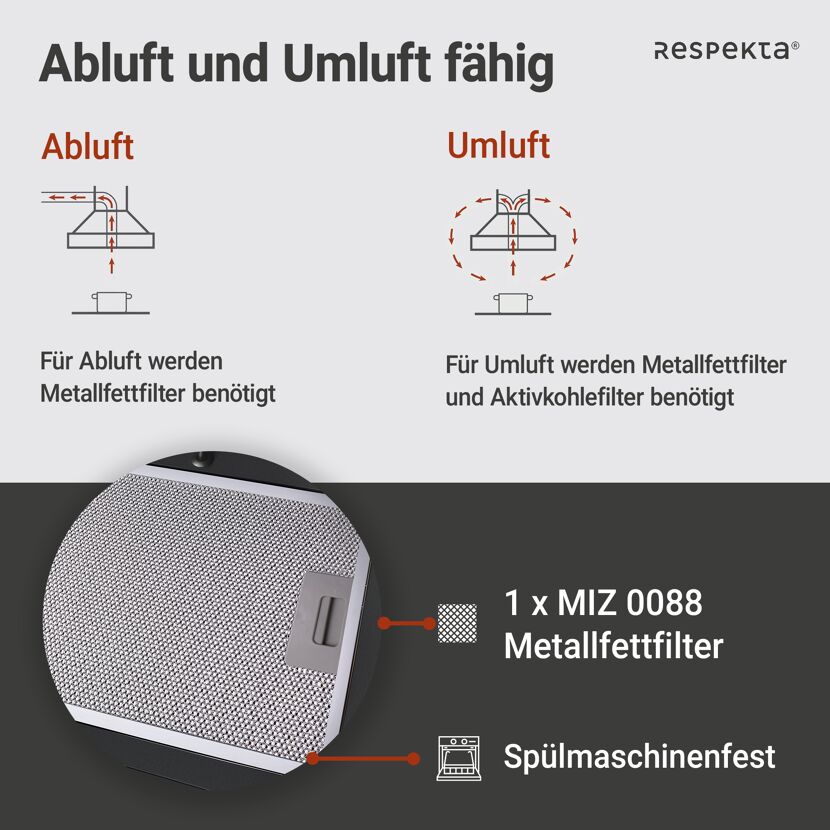 Design-Schräghaube 'CH24060 SAM' Touch Control, 60 cm