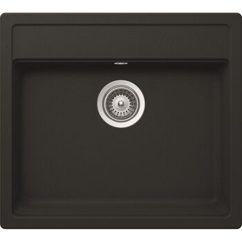 Anthrazitfarbene Spüle Romi 100 Onyx
