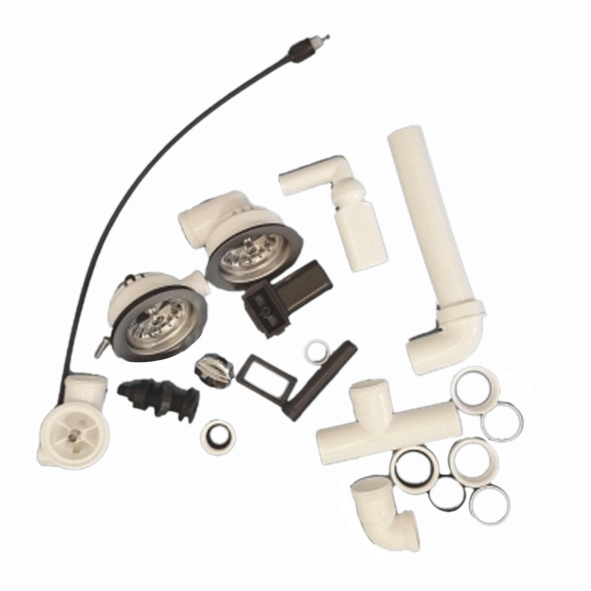 Waschbeckenablaufteile