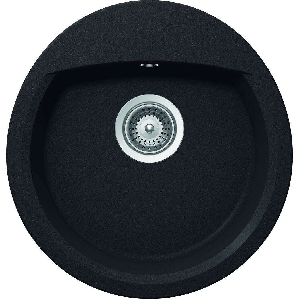 Schwarze Einbauspüle Sofia R100 Onyx