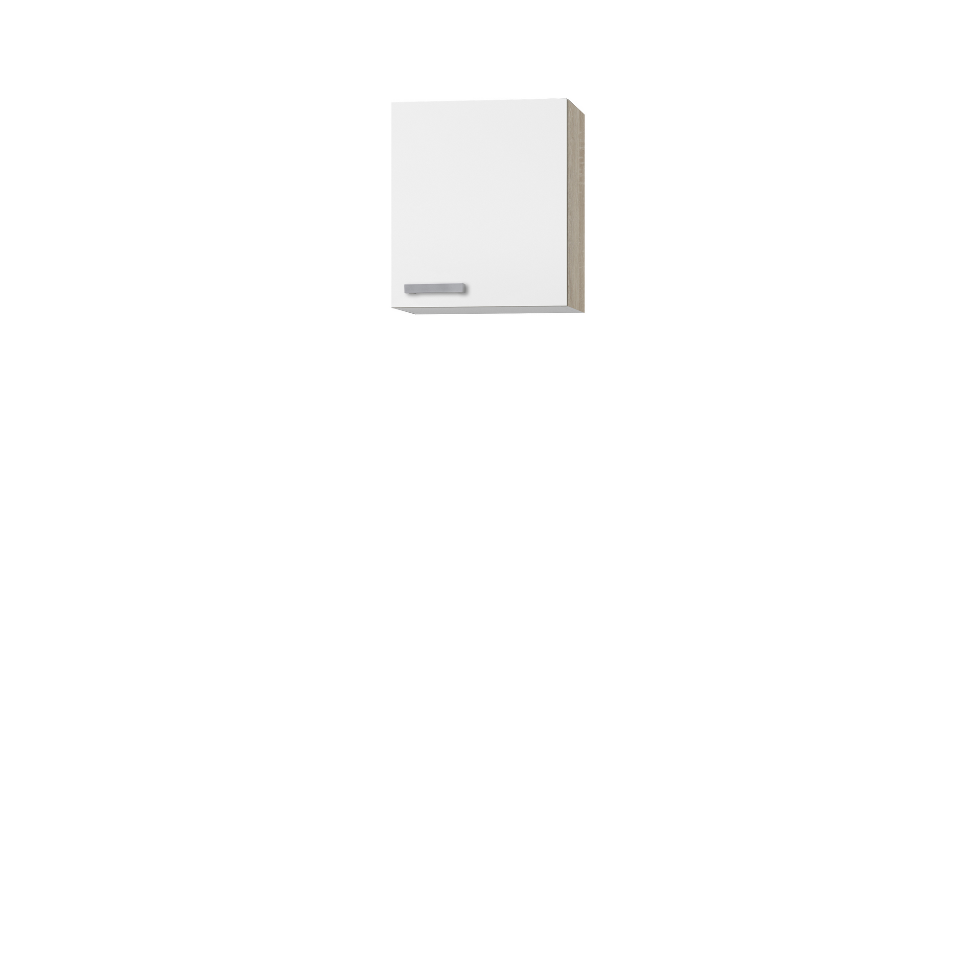 Oberschrank 'OPTIkult Zamora' weiß/eichefarben 50 x 57,6 x 60 cm + product picture