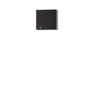 Oberschrank 'OPTIkult Faro' anthrazit/akaziefarben 60 x 57,6 x 60 cm