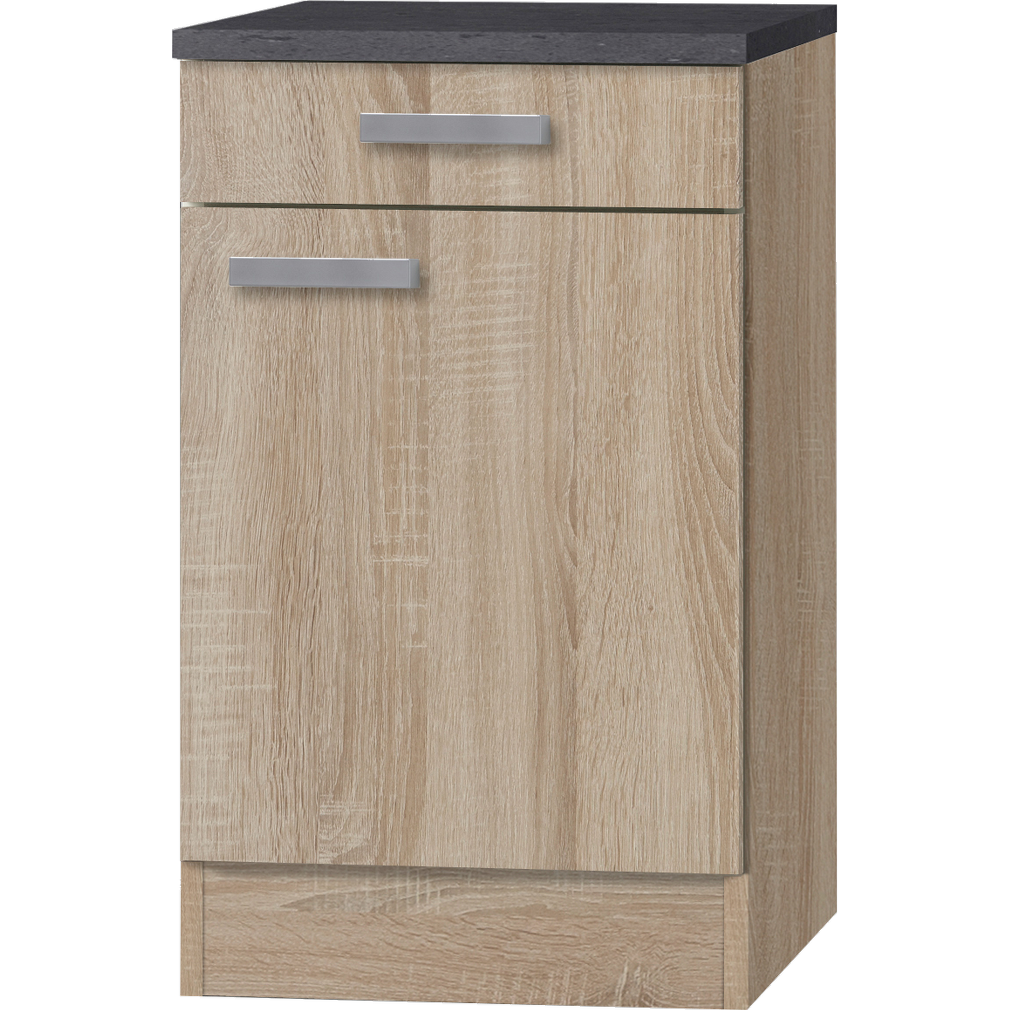 Unterschrank 'OPTIkult Monza' eichefarben 50 x 84,8 x 60 cm