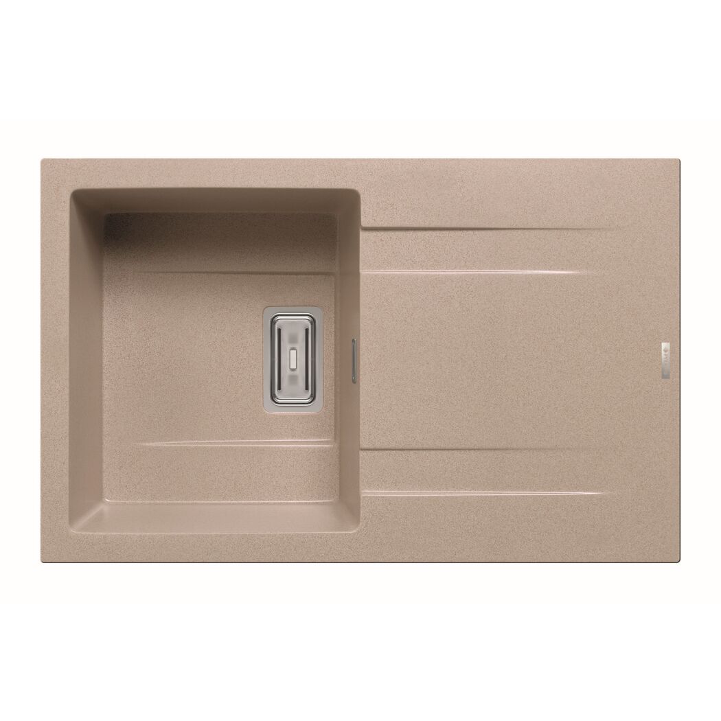 Einbauspüle 'Kartesio' beige 79 x 50 cm