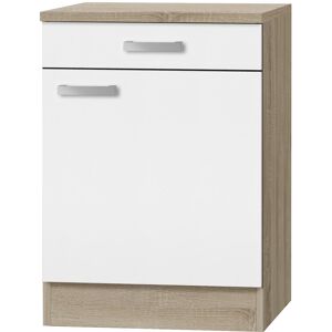 Unterschrank 'Kult Zamora' weiß 60 x 85 x 60 cm
