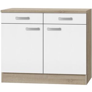 Unterschrank 'Kult Zamora' weiß 100 x 85 x 60 cm