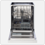 Verkleinertes Bild von Küchenzeile mit E-Geräten 'OPTIkompakt Faro' anthrazit/akaziefarben 300 cm