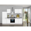 Verkleinertes Bild von Küchenzeile mit E-Geräten 'OPTIkompakt Oslo' weiß/anthrazit 270 cm