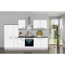 Verkleinertes Bild von Küchenzeile mit E-Geräten 'OPTIkompakt Oslo' weiß/anthrazit 300 cm