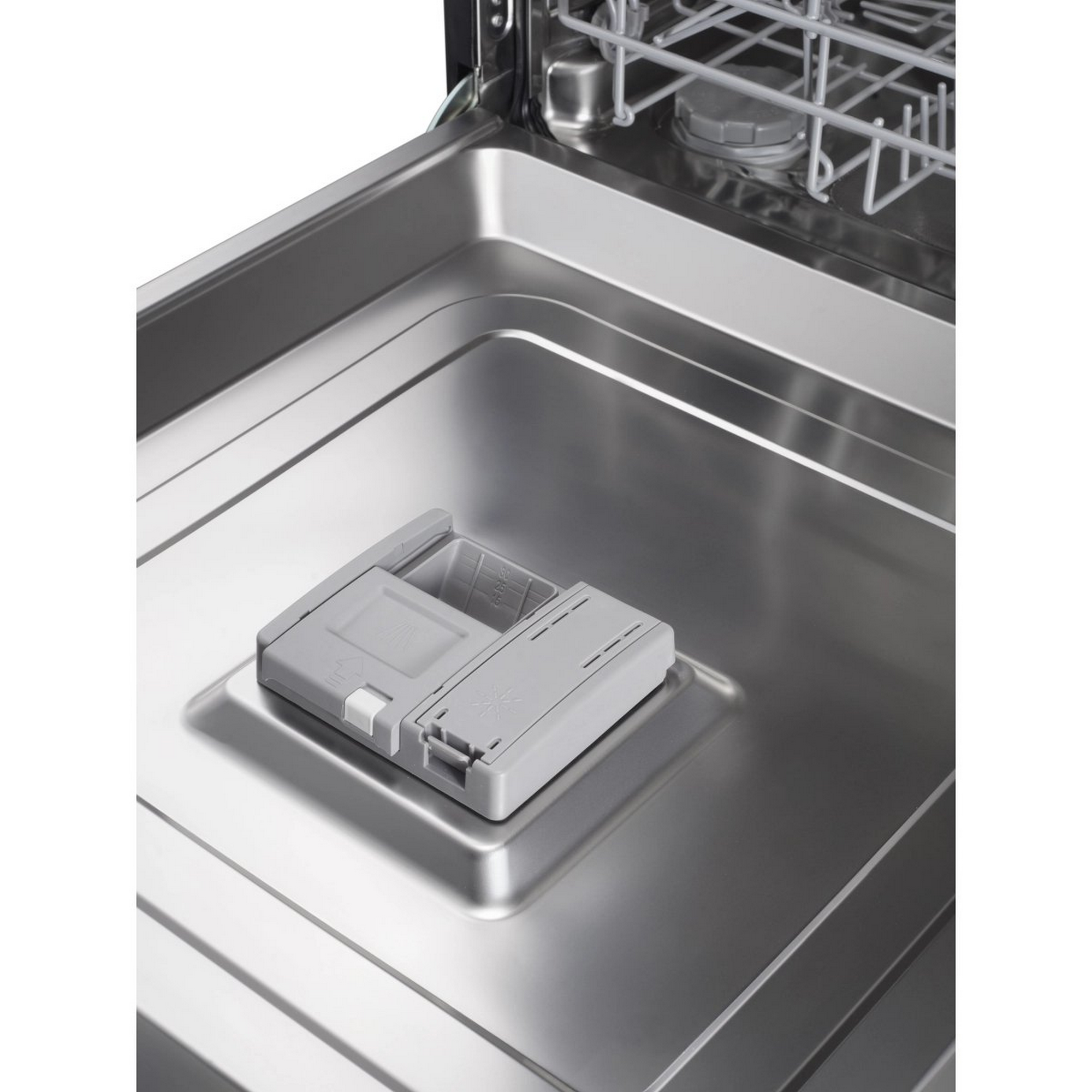 Winkelküche mit E-Geräten 'OPTIkoncept Linus984' anthrazit/eichefarben 270 cm