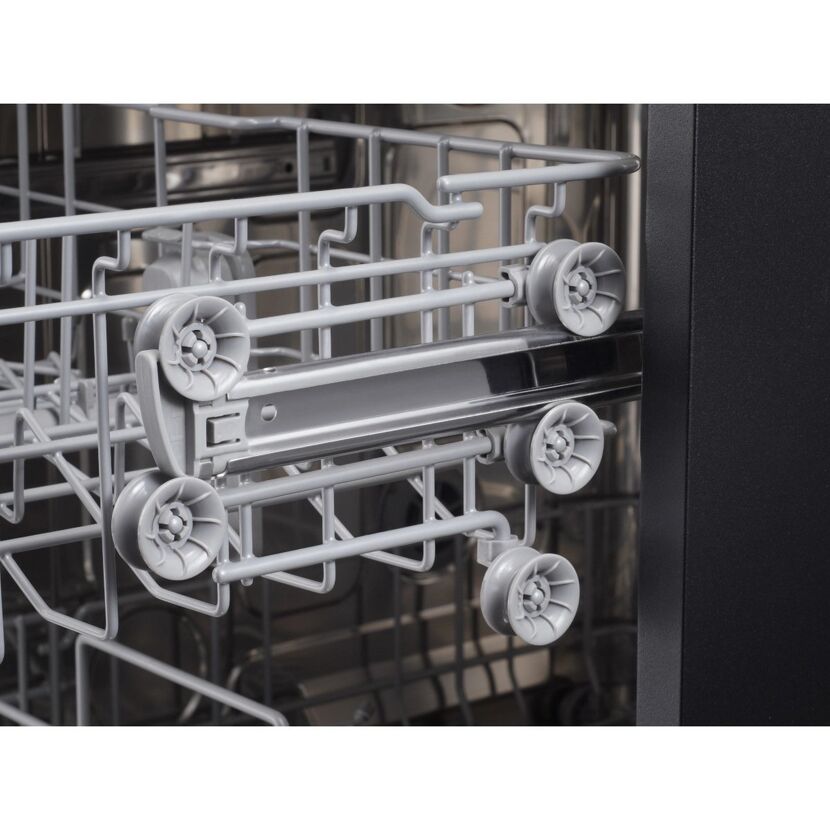 Winkelküche mit E-Geräten 'OPTIkoncept Mats825' grau 270 cm