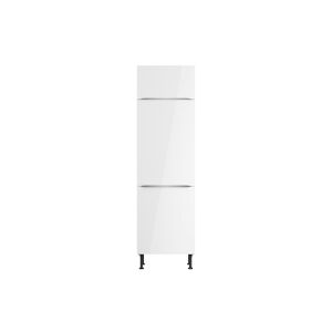 Hochschrank für Einbaukühlschrank 'Optikomfort Arvid986' weiß 60 x 211,8 x 58,4 cm