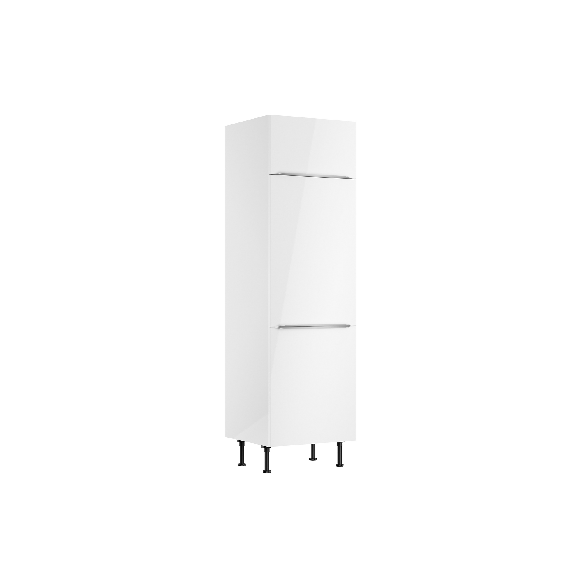 Hochschrank für Einbaukühlschrank 'Optikomfort Arvid986' weiß 60 x 211,8 x 58,4 cm + product picture