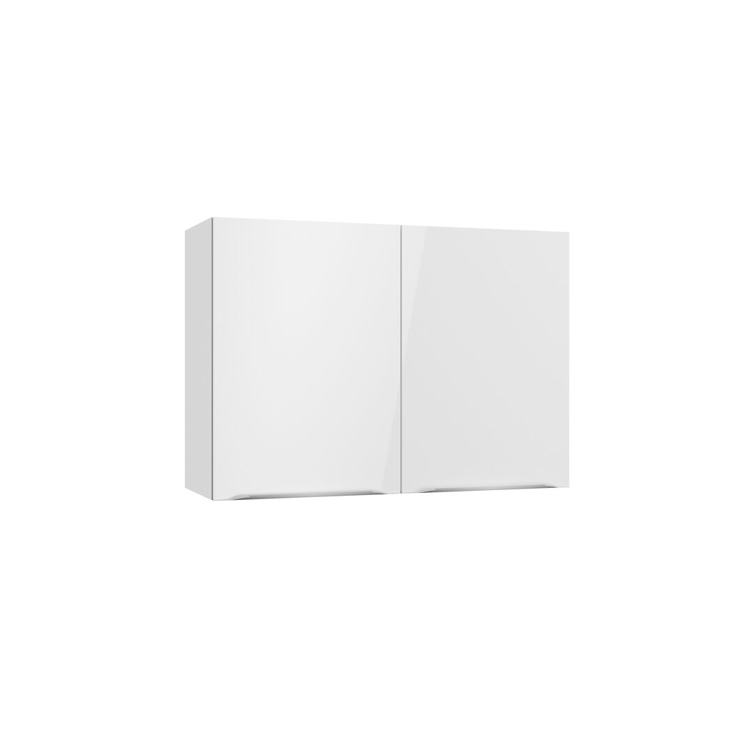 Weißer Wandschrank mit zwei Türen