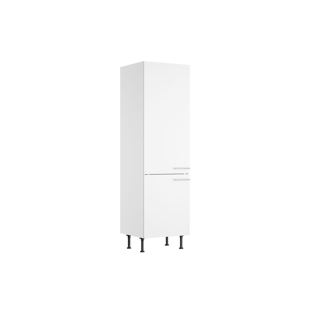Weißer Hochschrank mit zwei Türen
