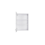 Verkleinertes Bild von Oberschrank mit Segmentglastür 'Optikomfort Bengt932' weiß 50 x 70,4 x 34,9 cm