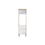 Verkleinertes Bild von Hochschrank für Einbaukühlschrank 'Optikomfort Erik290' eichefarben 60 x 211,8 x 58,4 cm