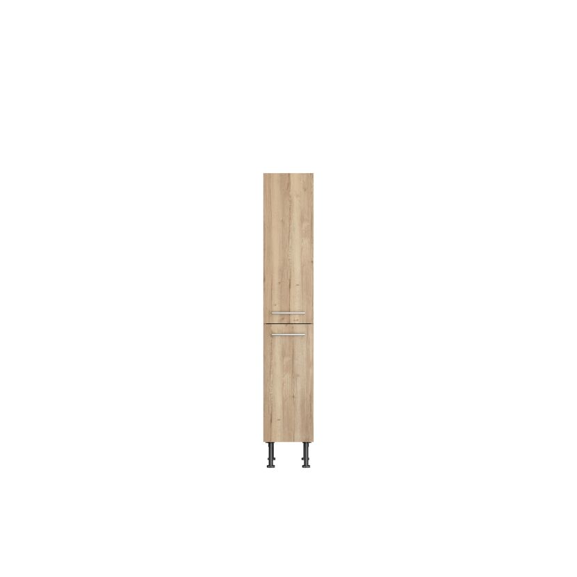 Hoher Badschrank mit zwei Türen