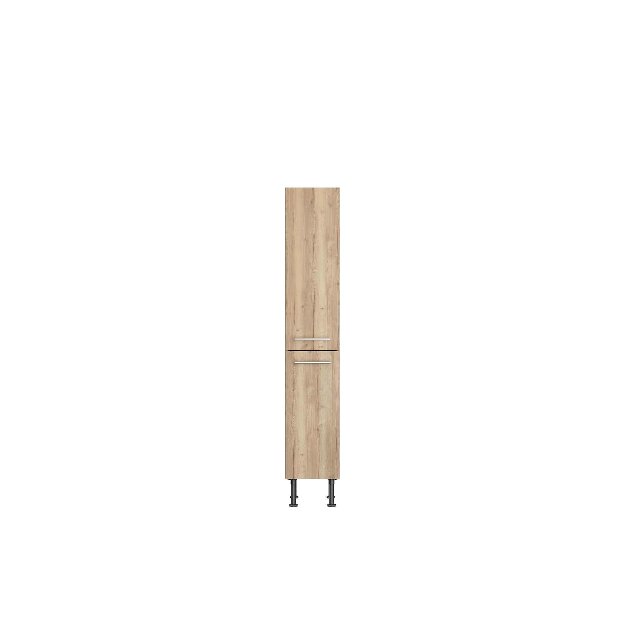 Hoher Badschrank mit zwei Türen