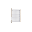 Verkleinertes Bild von Oberschrank mit Segmentglastür 'Optikomfort Erik290' eichefarben 50 x 70,4 x 34,9 cm