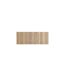 Holzschrank mit Metallgriff.